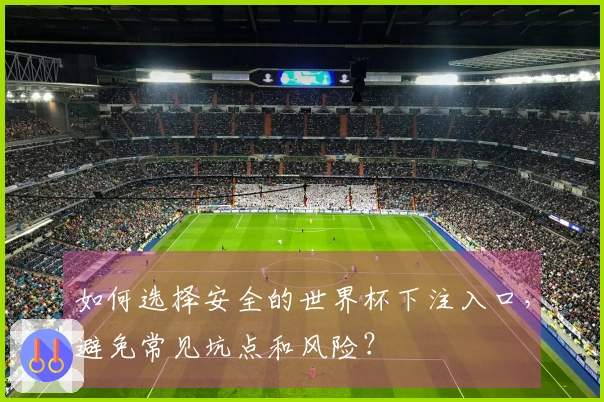 如何选择安全的世界杯下注入口，避免常见坑点和风险？