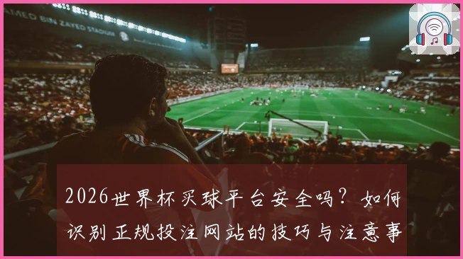 2026世界杯买球平台安全吗？如何识别正规投注网站的技巧与注意事项